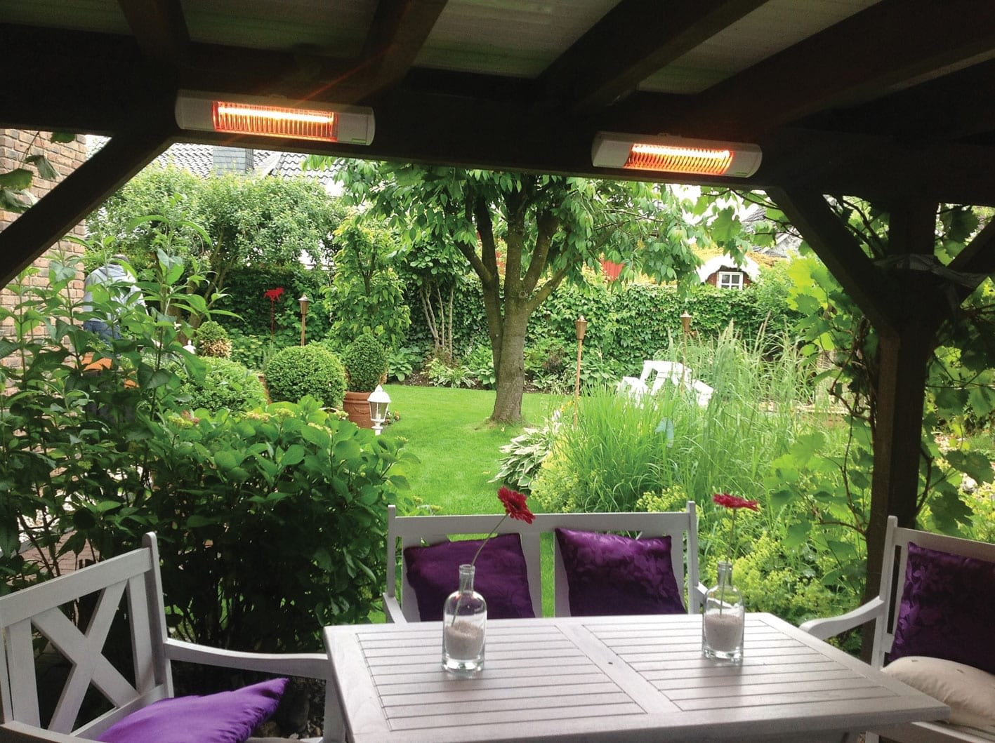 Terrassevarmere-varmelamper Terrassvarmere fra Tansun