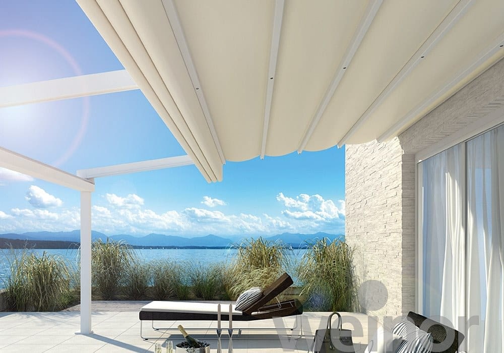 Pergo Tex pergolamarkise Pergo Tex pergola i hvit